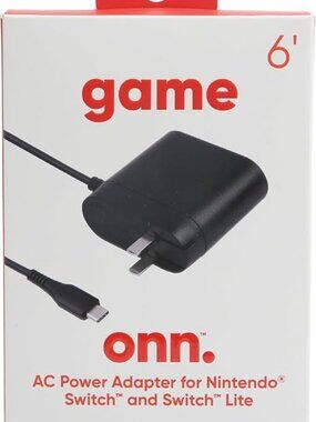 Game 6FT AC Power Adapter for Nintendo Switch & Switch Lite – Charging Cable